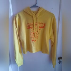 Spongebob Women Cropped Hoodie